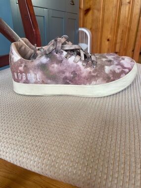 Nobull Tie-Dye Canvas Low Top Sneakers